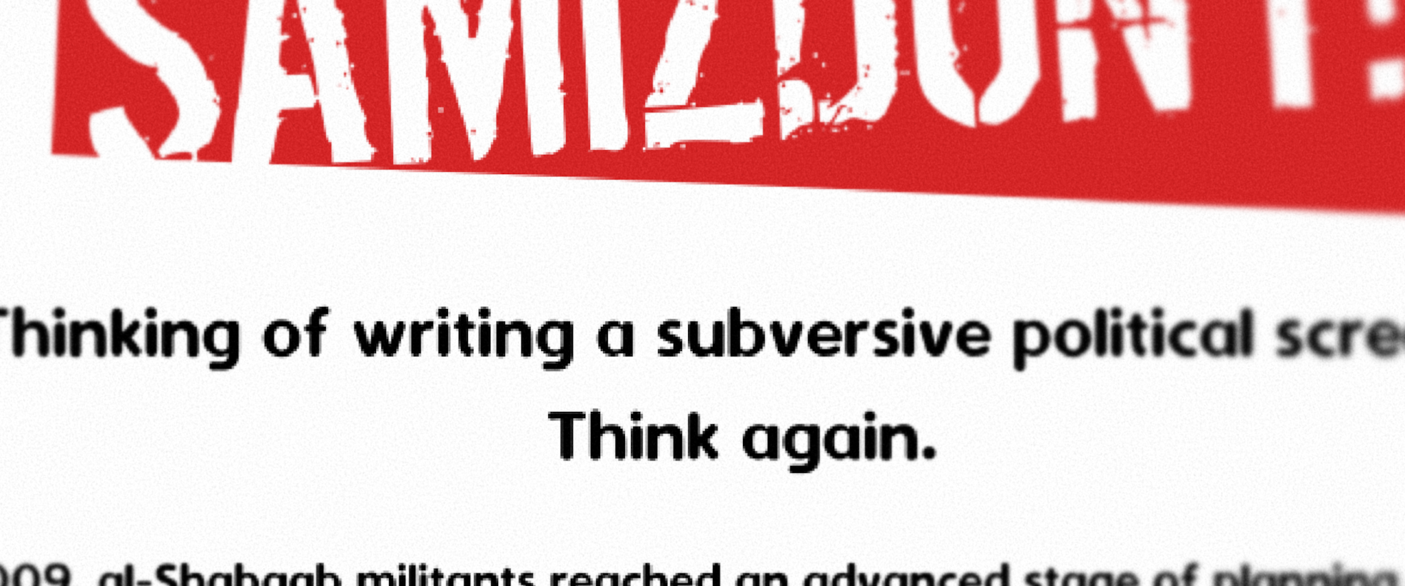 Samizdon't!