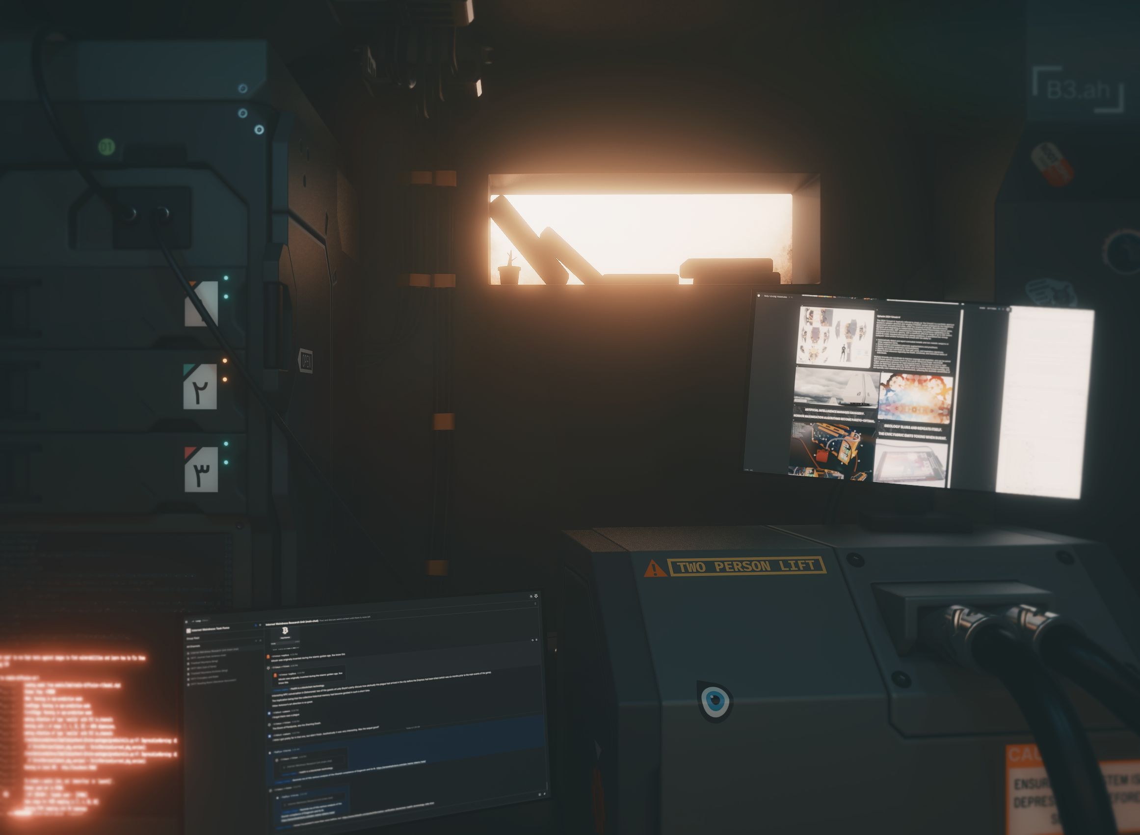 My notes indicate that this is Blender EEVEE