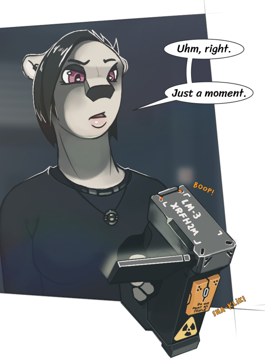 The original sketch, here held by Adelaide